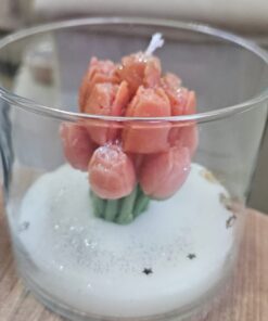 Alternative view of Cam içinde dekoratif mumlar